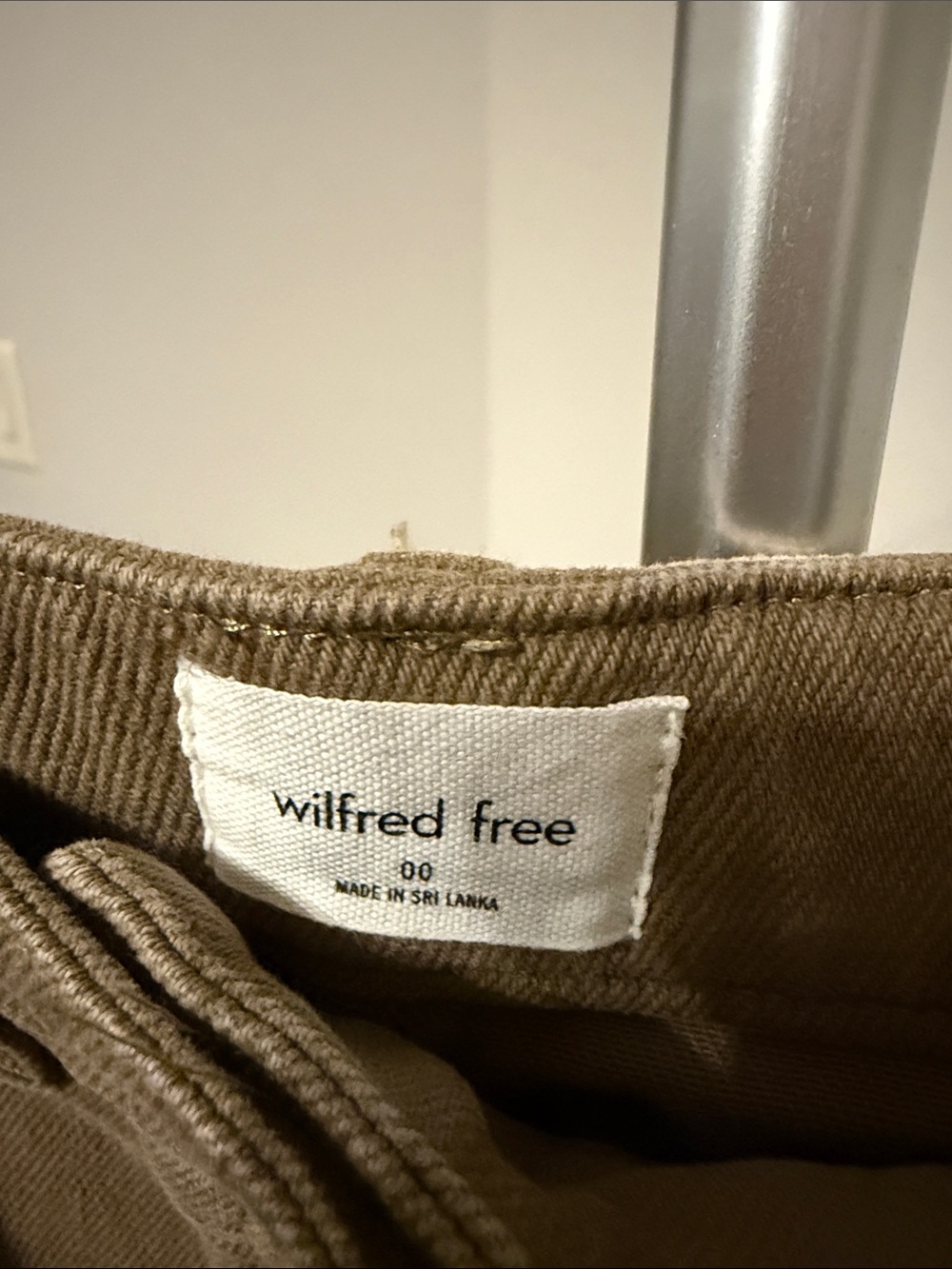 Wilfred Olive Brown Cargo Pants - Picture 2 of 3